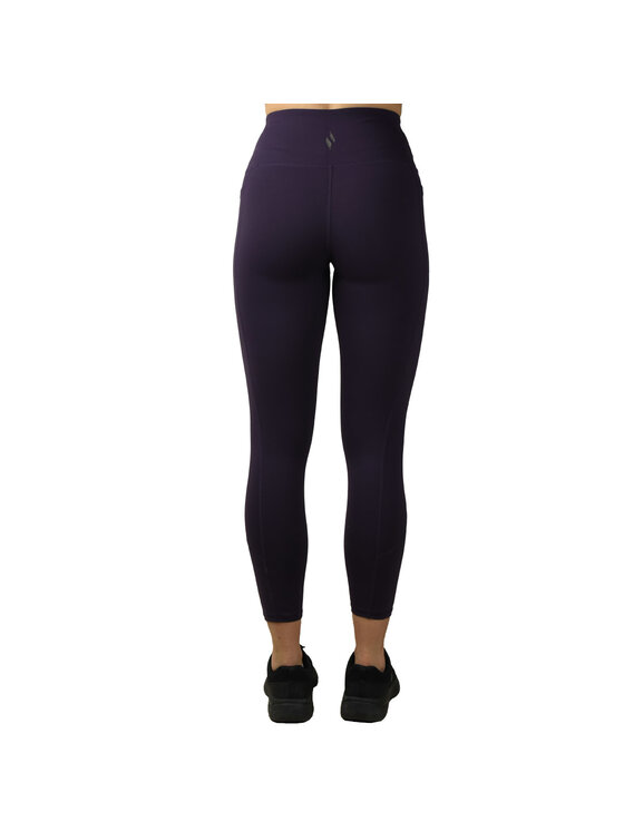 Skechers Skechers Legginsy Skechers Go Walk High Waisted 7/8 Legging Fioletowy Slim Fit