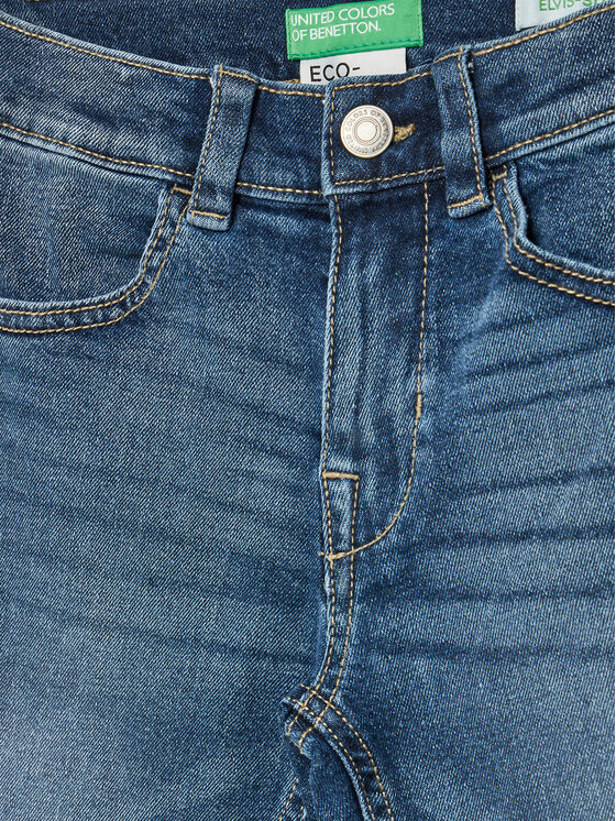 United Colors Of Benetton United Colors Of Benetton Traperice 45ONCE02Y Tamnoplava Slim Fit