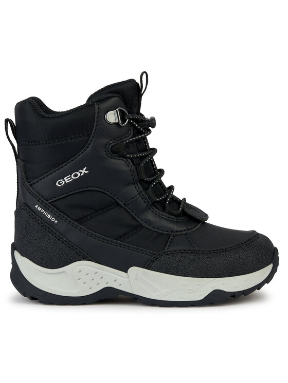 Geox Geox Μπότες Χιονιού J Sentiero Girl B Ab J36FVB 054FU C9999 M Μαύρο