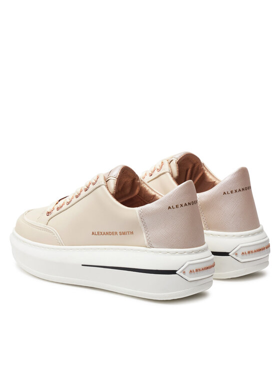 Alexander Smith Alexander Smith Sneakersy Lancaster ASBALSW Écru
