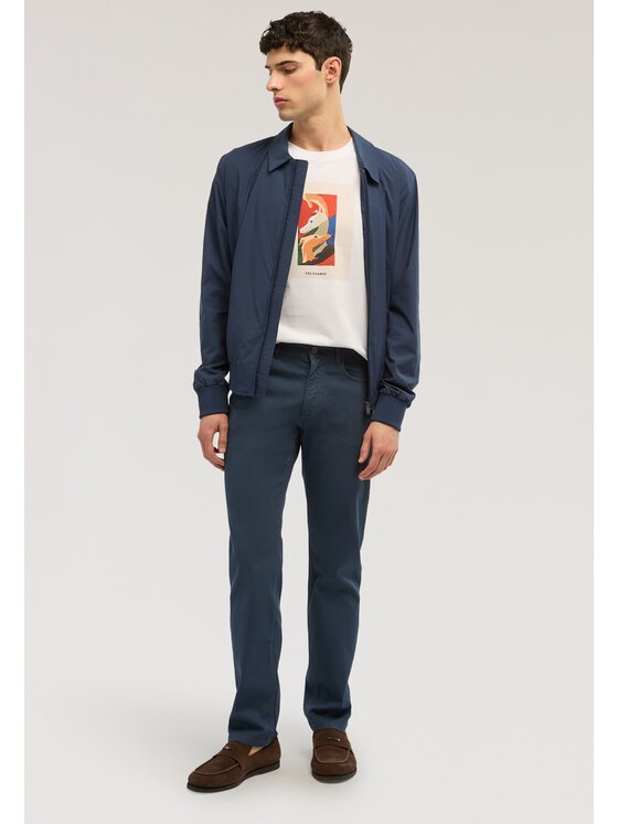 Trussardi Trussardi T-Shirt G0688000163N001 Biały Regular Fit