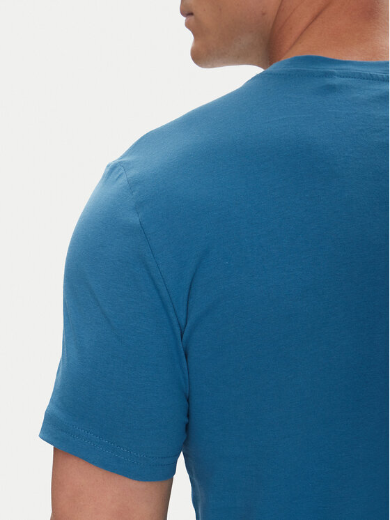 Mustang Mustang Tricou Austin 1016483 Albastru Regular Fit
