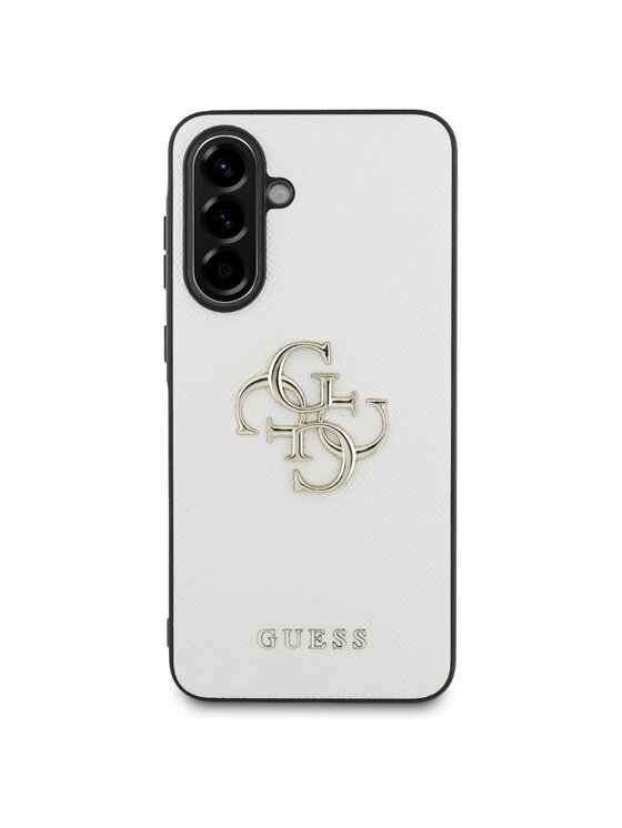 Guess Guess Etui na telefon Samsung Galaxy A56 Beżowy