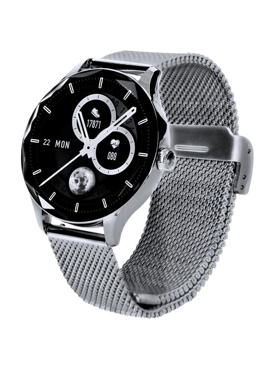 Garett Garett Smartwatch VIVA_SREBRNY Srebrny