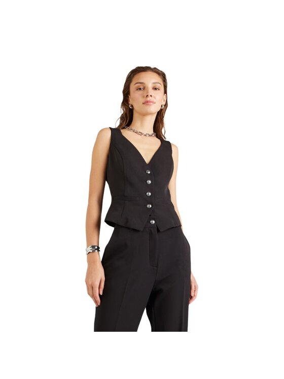Guess Guess Γιλέκο Fatima vest Μαύρο Regular Fit