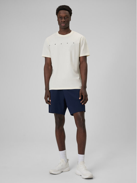 4F 4F T-Shirt CITY Kremowy Regular Fit