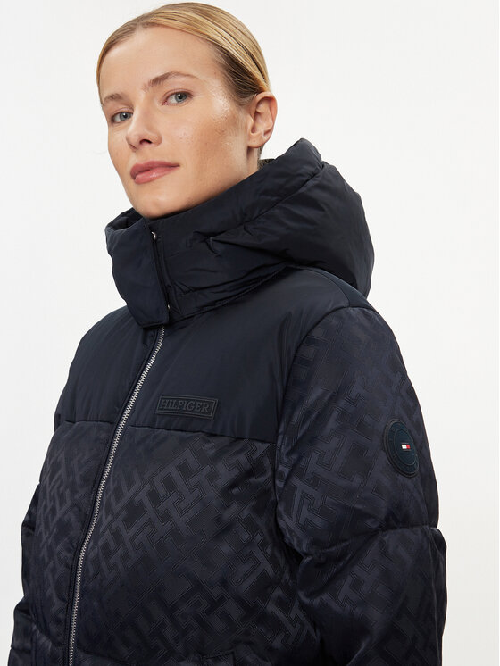 Tommy Hilfiger Tommy Hilfiger Kurtka zimowa New York WW0WW40235 Granatowy Regular Fit