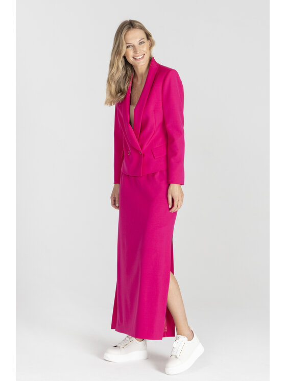 Deni Cler Milano Deni Cler Milano Spódnica W-DC-7007-E2-H8-33-1 Różowy Loose Fit