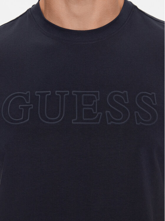 Guess Guess Póló Z2YI11 J1314 Sötétkék Regular Fit