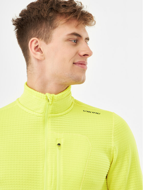 Viking Viking Bluza Admont Man Żółty Regular Fit