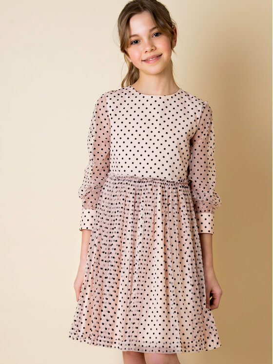 minimi minimi Sukienka elegancka 70/22 Różowy Regular Fit