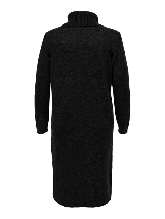 ONLY Carmakoma ONLY Carmakoma Трикотажна сукня 15283137 Чорний Box Fit