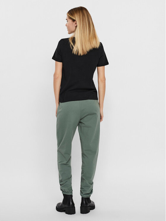 Vero Moda Vero Moda T-Shirt Paula 10243889 Černá Regular Fit