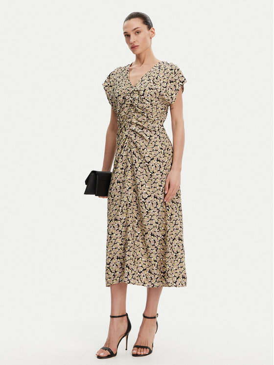 French Connection French Connection Rochie de zi 71YCV Kaki Regular Fit