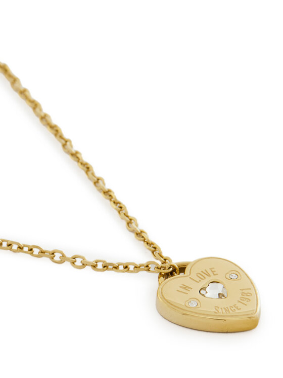Guess Guess Ogrlica JUBN05 056JWzłoty Zlatna