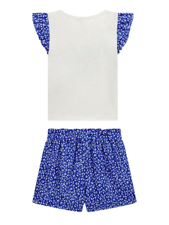 Guess Guess Sada T-shirt a šortky K6GG00 K6YW0 Modrá Regular Fit