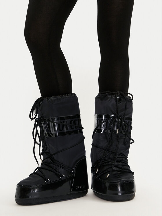 Moon Boot Moon Boot Μπότες Χιονιού 80D1401680 Μαύρο