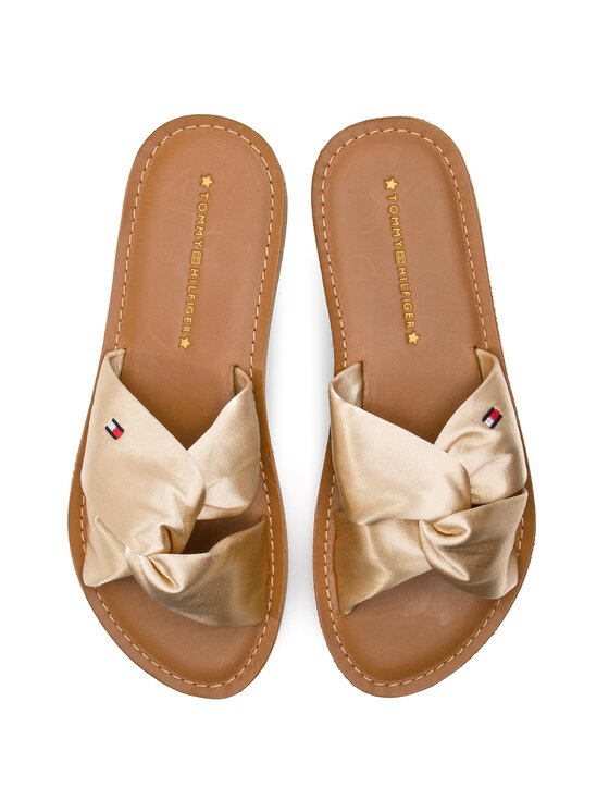 Tommy hilfiger store satin beach sandals