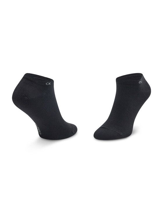 Calvin Klein Calvin Klein Комплект 2 чифта къси чорапи унисекс 701218714 Черен