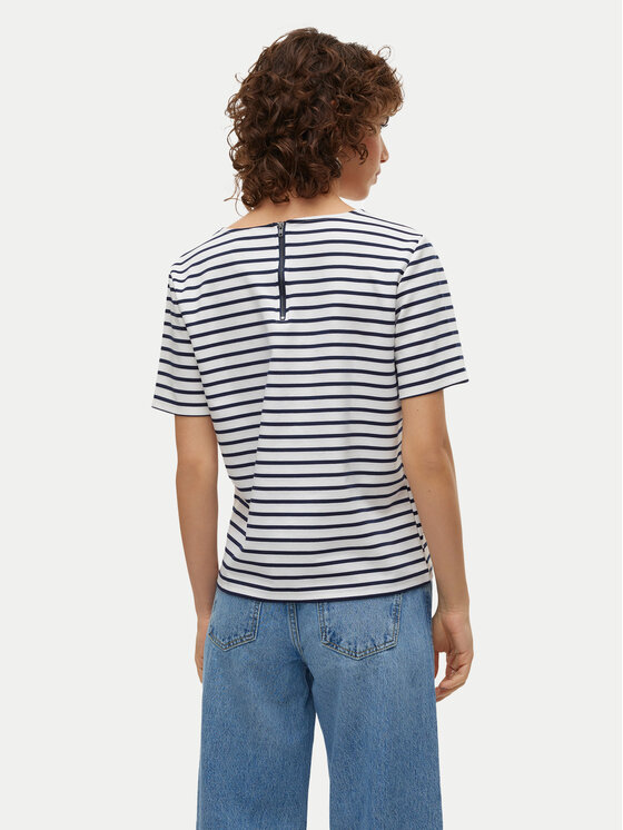 Vero Moda Vero Moda T-Shirt Abby 10304716 Biały Regular Fit