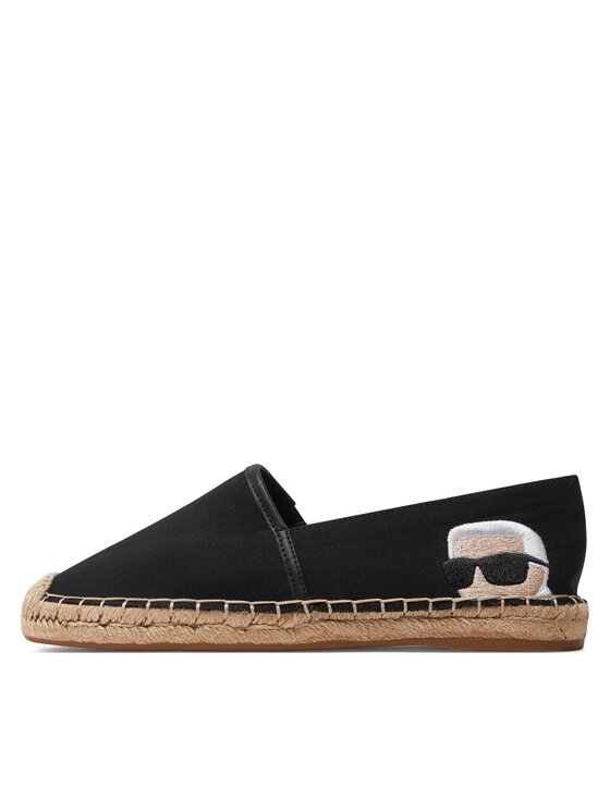 KARL LAGERFELD KARL LAGERFELD Espadrilky KL80111N Čierna