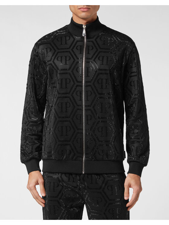 PHILIPP PLEIN PHILIPP PLEIN Completo top e pantaloni 15521 Nero Regular Fit