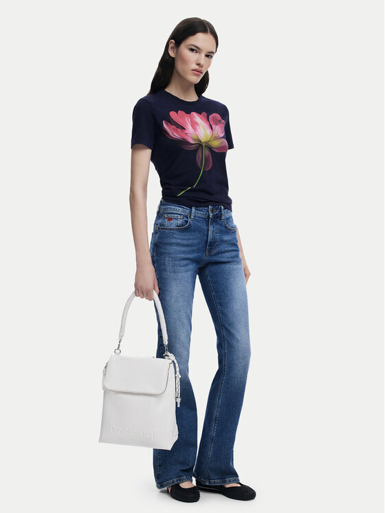 Desigual Desigual Mugursoma Half Hampton 25SAKP45 Écru