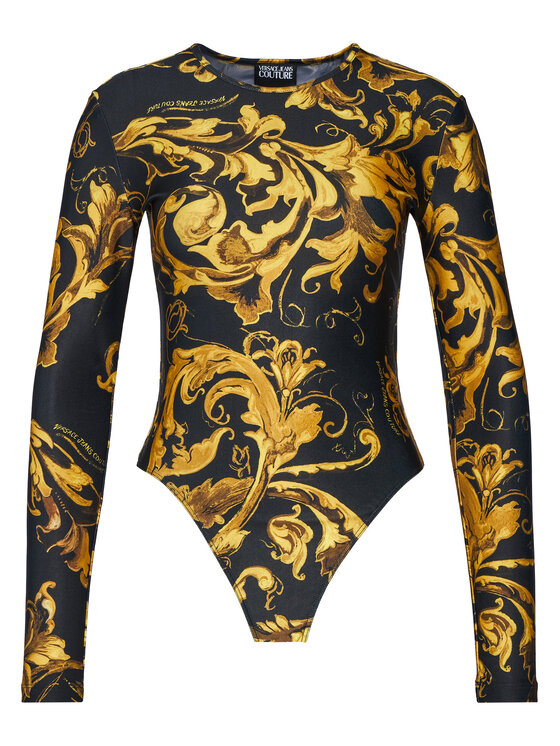 Versace Jeans Couture Versace Jeans Couture Bodi 79HAM221 JS501 Črna Slim Fit
