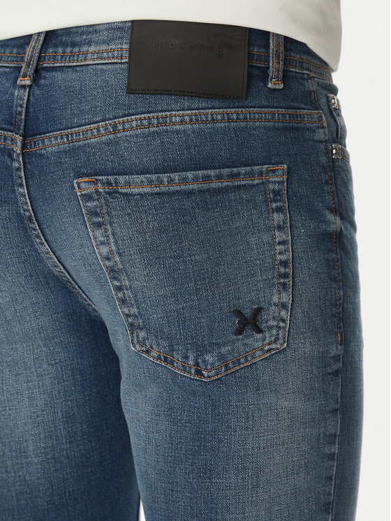 Richmond X Richmond X Traperice UMP25138JE Plava Slim Fit