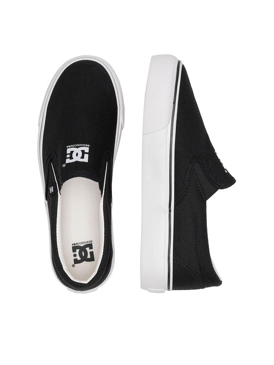 DC DC Sneakers aus Stoff WFA3015-1 Schwarz
