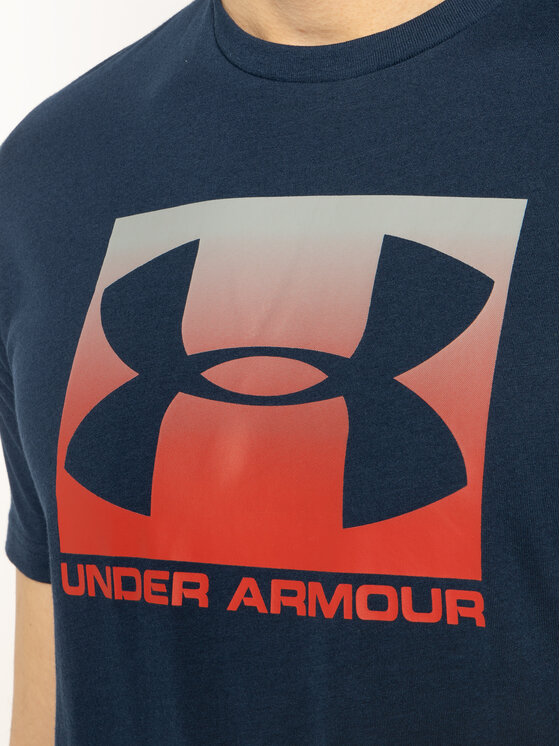 Under Armour Under Armour T-shirt Ua Boxed Sportstyle 1329581 Blu scuro Loose Fit