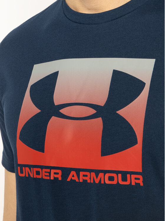 Under Armour Under Armour T-Shirt Ua Boxed Sportstyle 1329581 Granatowy Loose Fit