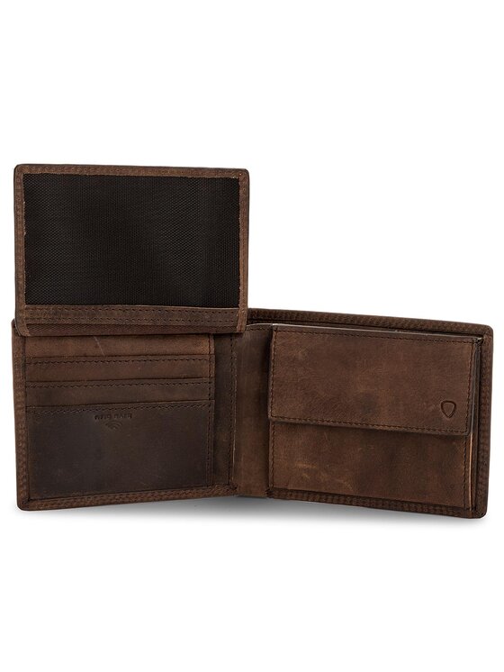 Strellson Strellson Portafoglio grande da uomo Baker Street 4010000048 Marrone