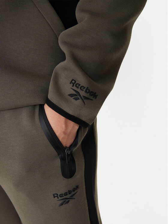 Reebok Reebok Džemperis Anderson RK25544CCM Žalia Regular Fit