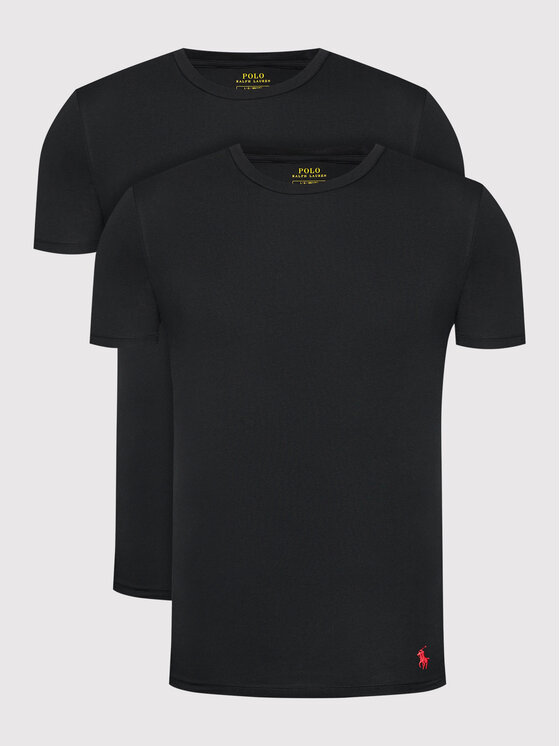 Férfi 2 póló készlet Polo Ralph Lauren, Méret: XXL, Fekete, Core Replen 714835960001