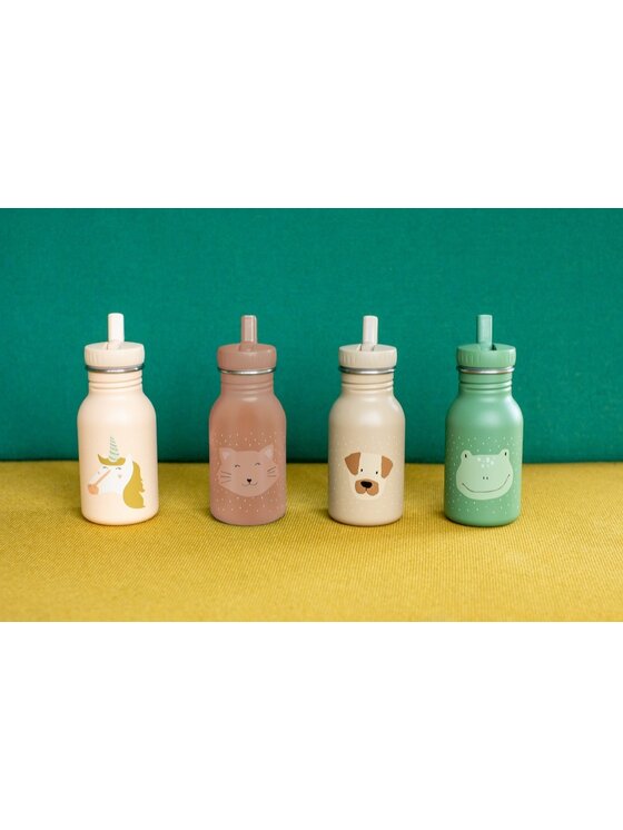 Trixie Baby Trixie Baby Bidon Butelka bidon 350 ml - Kot Różowy