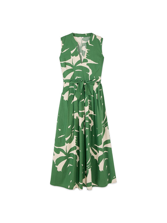 Oltre Oltre Abito da sera 7069R005064N0S5 Verde A-Line Fit