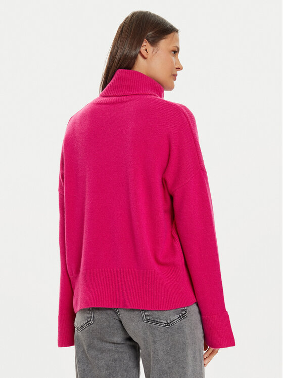 Liu Jo Liu Jo Rollkragenpullover WF4434 MS009 Rosa Regular Fit