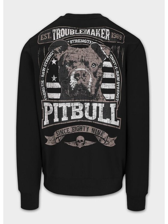 PITBULL PITBULL Bluza TROUBLEMAKER Czarny Regular Fit
