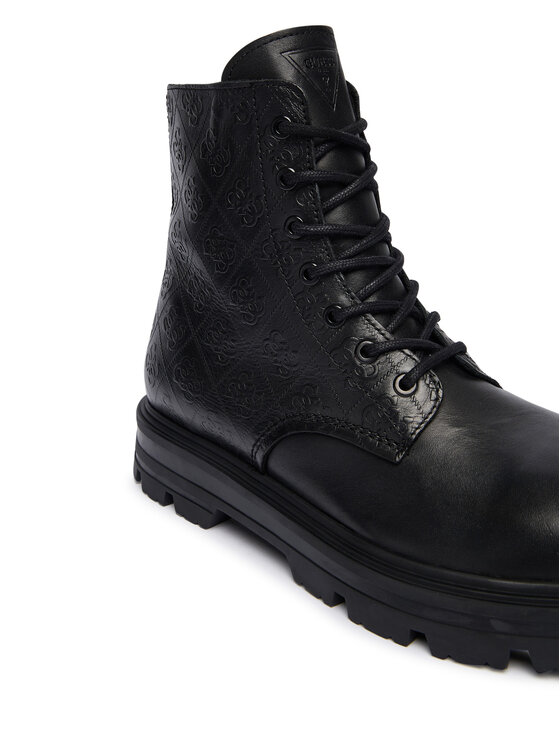 Guess Guess Schnürschuhe FMFGAD LEL10 Schwarz