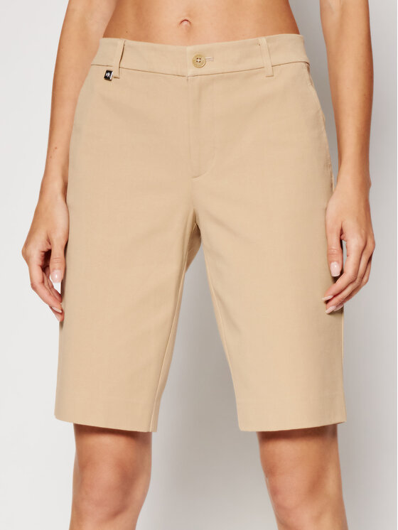 LAUREN RALPH LAUREN Lauren Ralph Lauren Pantalon scurți din material 200661653009 Bej Regular Fit