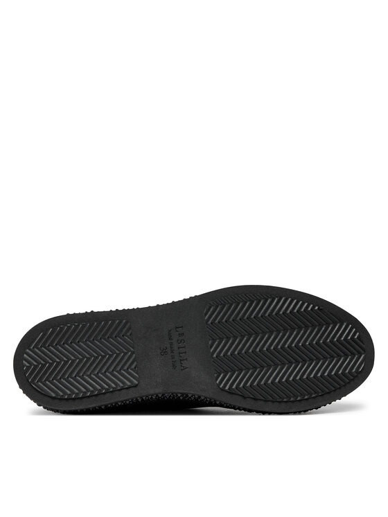 Le Silla Le Silla Sneakersy Andrea Fod 1633T020M1LLBUK933 Czarny
