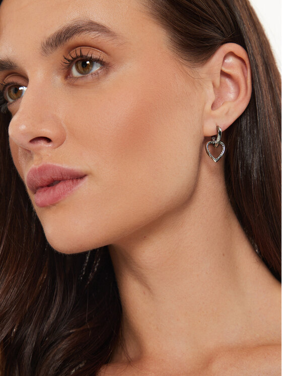 Guess Guess Kõrvarõngad JUBE0461 7JW Hõbedane