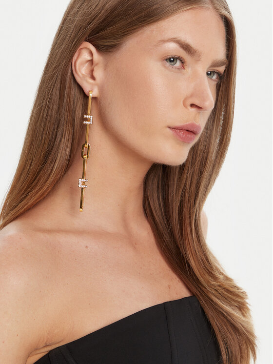 Elisabetta Franchi Elisabetta Franchi Naušnice OR-12M-52E2-V260 Zlatna