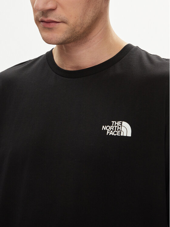 The North Face The North Face Majica dugih rukava Easy NF0A87N8 Crna Regular Fit