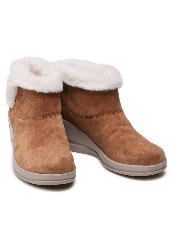 Skechers Skechers Īsie zābaki Arch Fit Rise 144470/CSNT Brūns