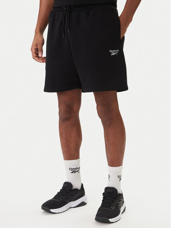 Reebok Reebok Set tricou și pantaloni scurți Baz RK25609CCM Negru Regular Fit