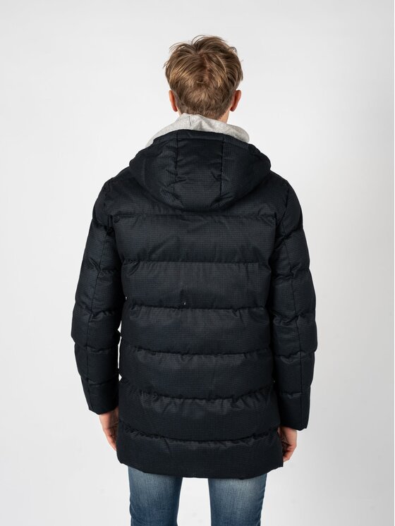 Geox Geox Parka M2628P T2956 Černá Regular Fit