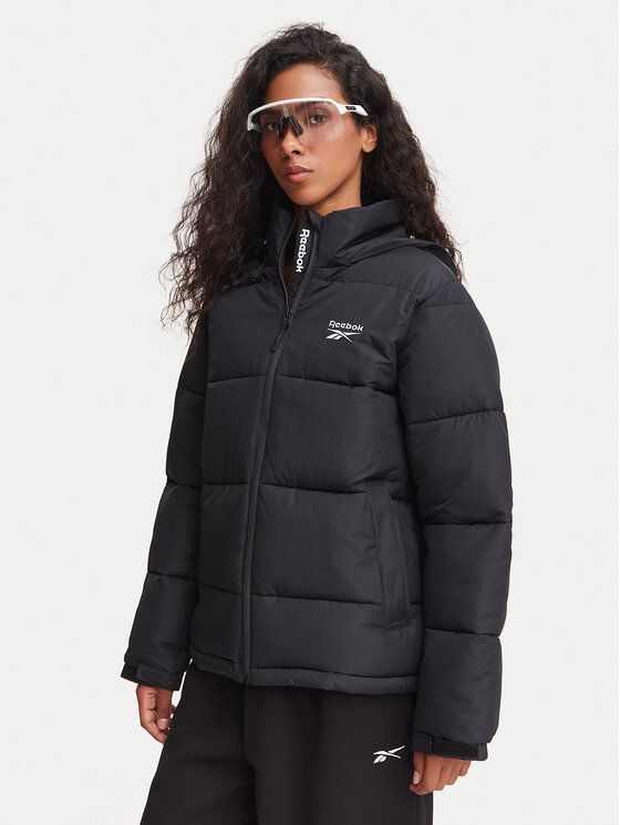 Reebok Reebok Geacă de iarnă RCC00113 Negru Regular Fit