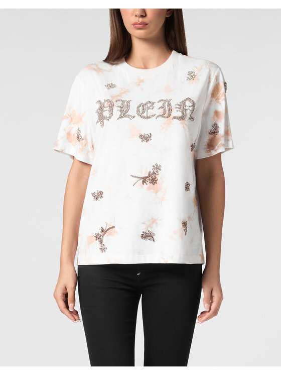 PHILIPP PLEIN PHILIPP PLEIN T-Shirt 21693 Różowy